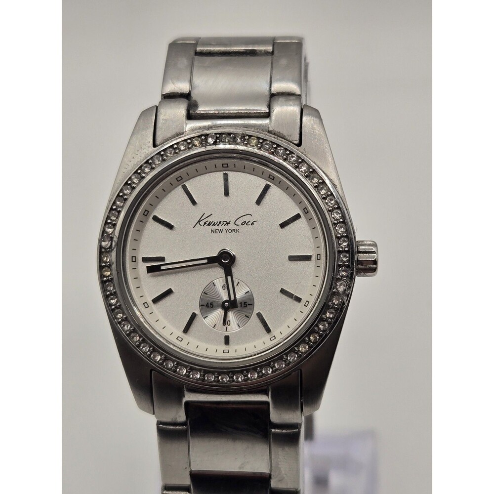 Kenneth Cole New York Bracelet Collection Silver-Tone Dial Women's Watch KC4790